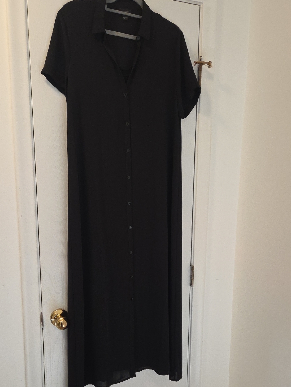 J. Jill Wearever Black Sheath Dress  M